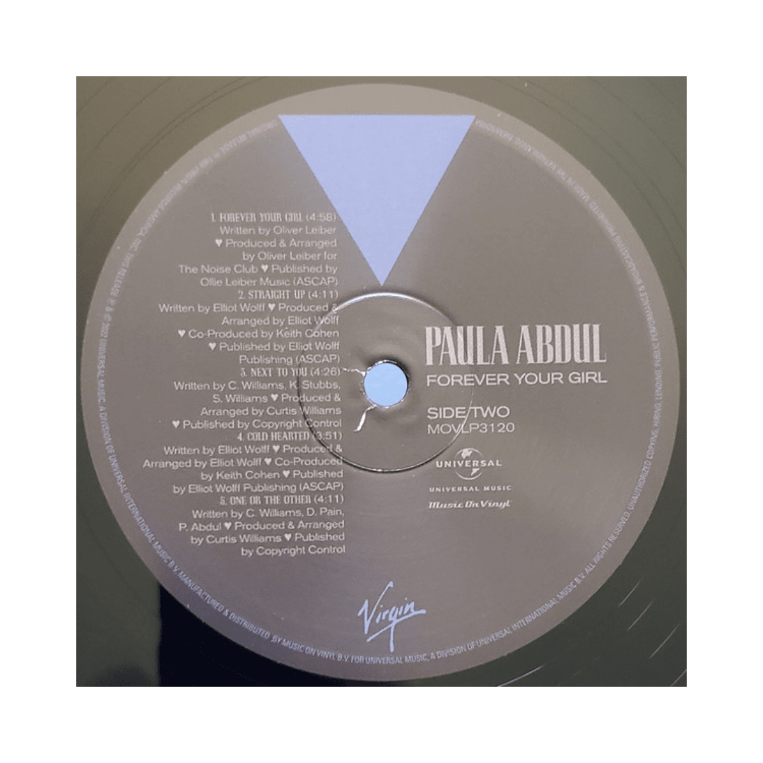 Paula Abdul Forever Your Girl Vinilo5