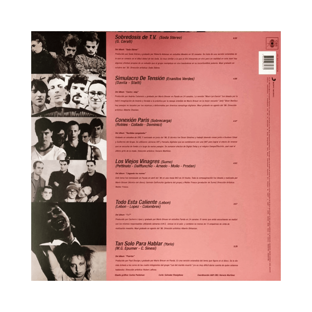 Remix Dance Compilado Soda - Sumo - Enanitos Vinilo2