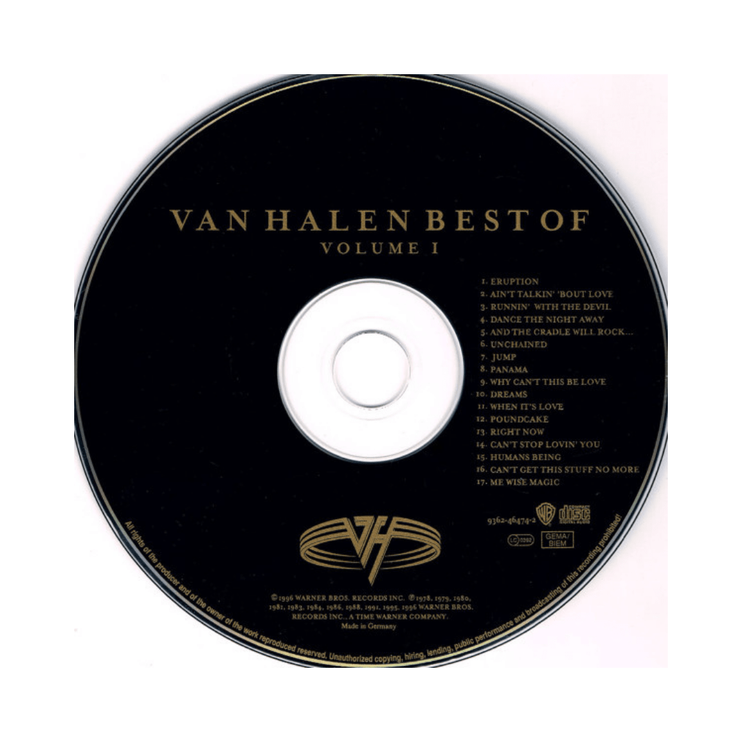 Van Halen Best Of Volume 1 CD3