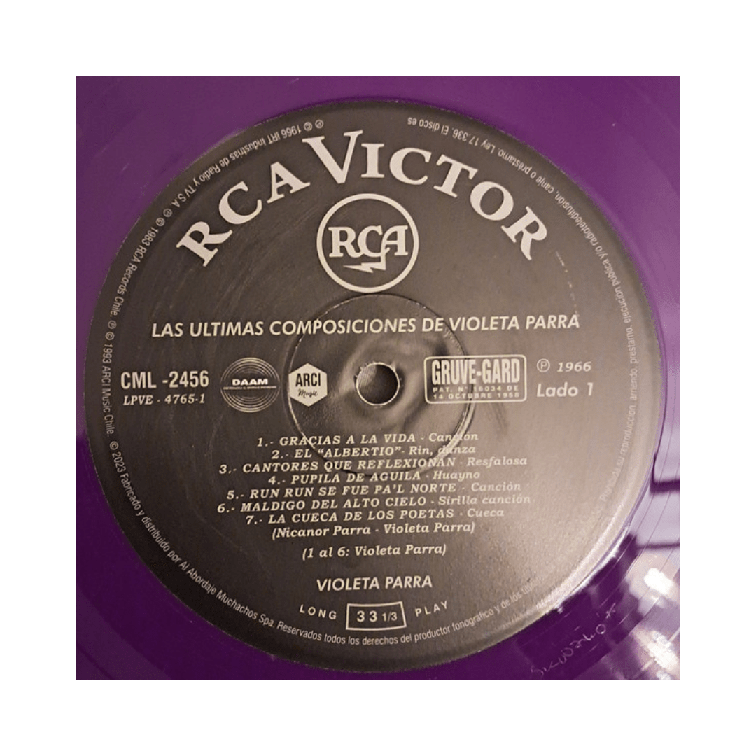 Violeta Parra Las Últimas Composiciones Vinilo3