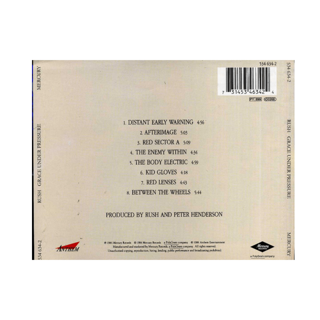Rush Grace Under Pressure CD2