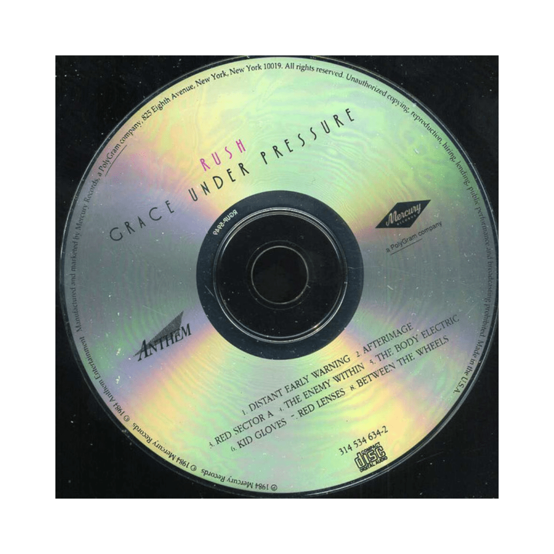 Rush Grace Under Pressure CD3