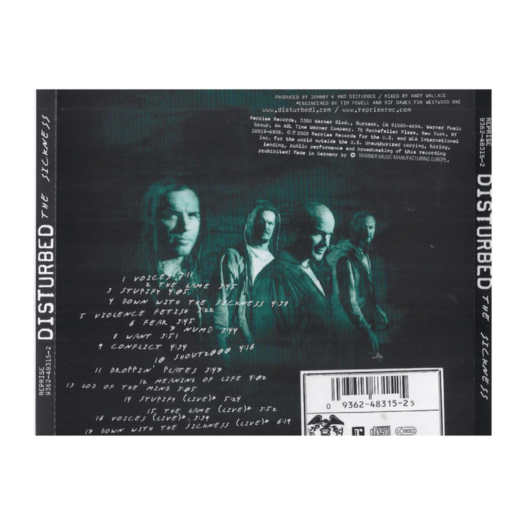 Disturbed The Sickness cd2