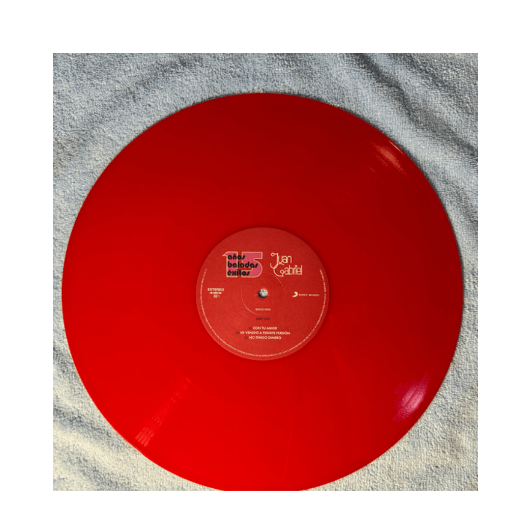 Juan Gabriel 15 Años Baladas Exitos vinilo3