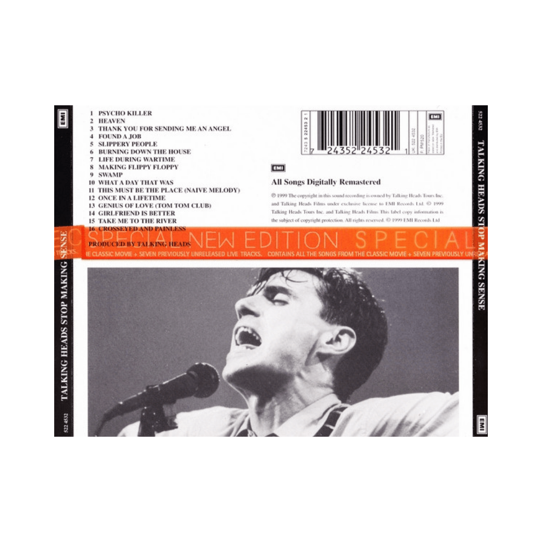 Talking Heads Stop Making Sense cd2