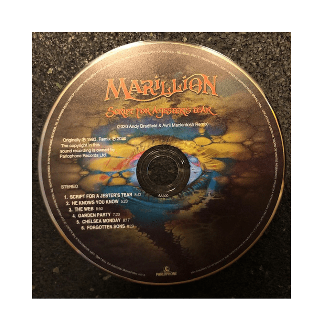 Marillion Script For A Jester's Tear (2020 Remix) cd3