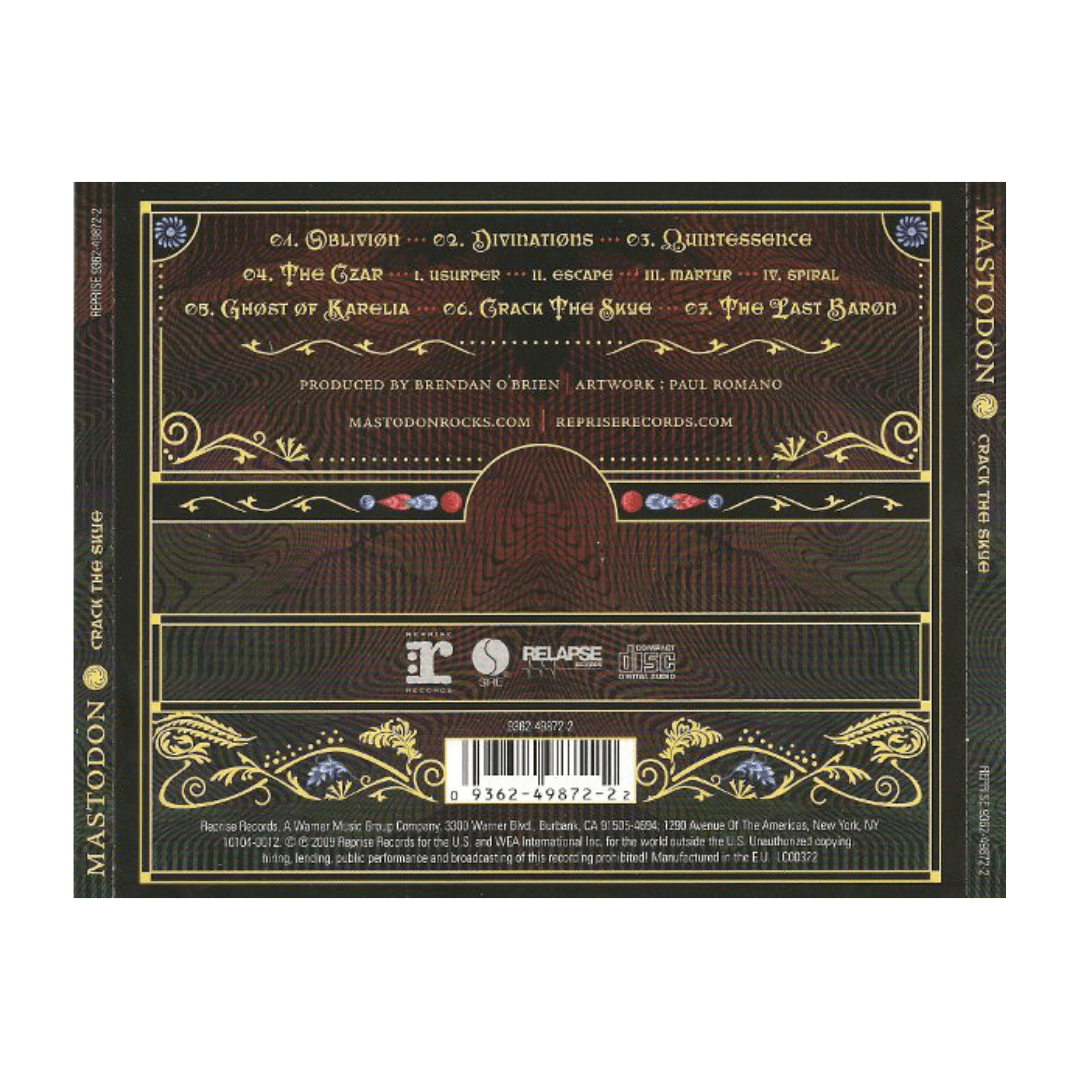 Mastodon Crack The Skye cd2