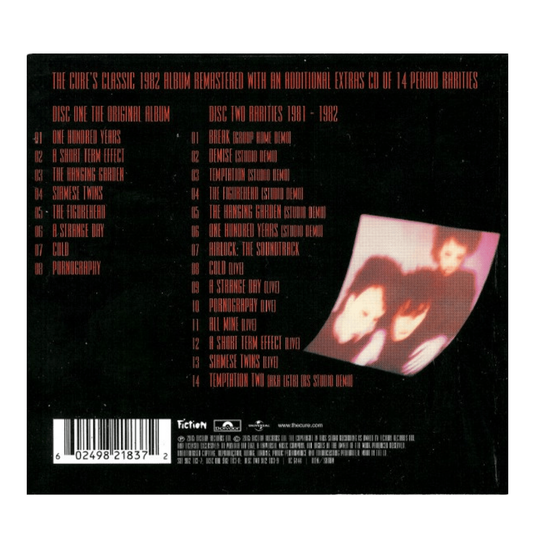 The Cure Pornography Deluxe CD2