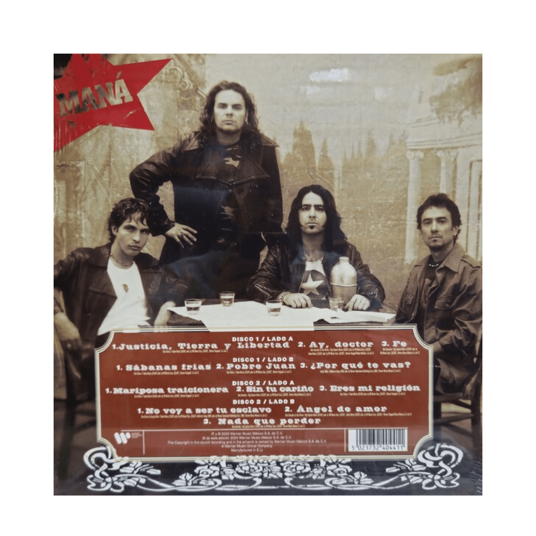 Mana Revolucion De Amor Vinilo2