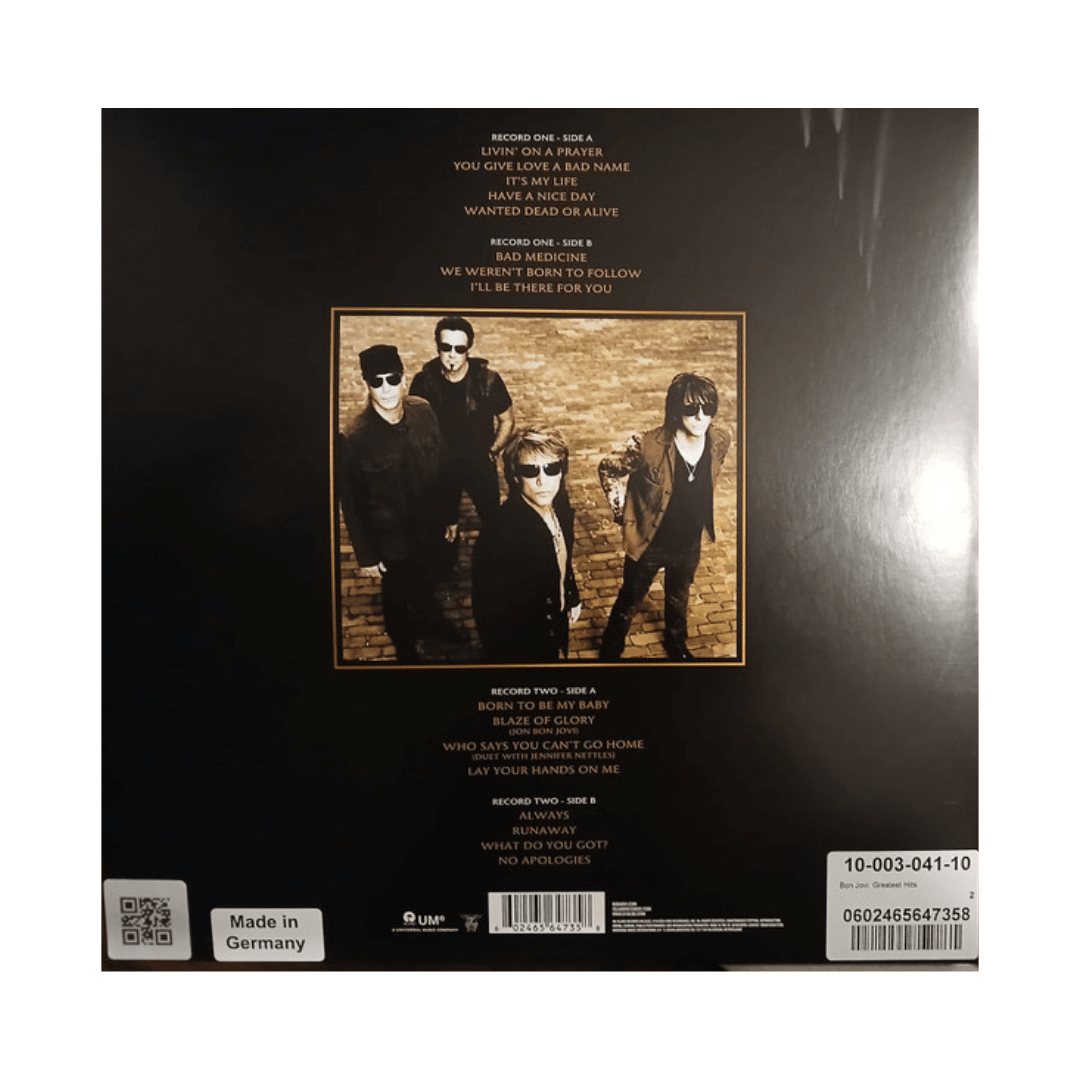 Bon Jovi Greatest Hits Vinilo2