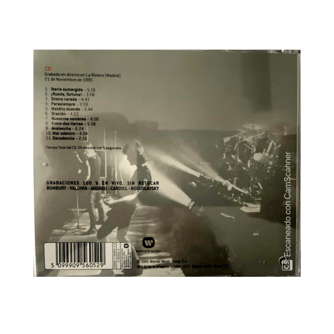 Heroes Del Silencio El Ruido Y La Furia CD3