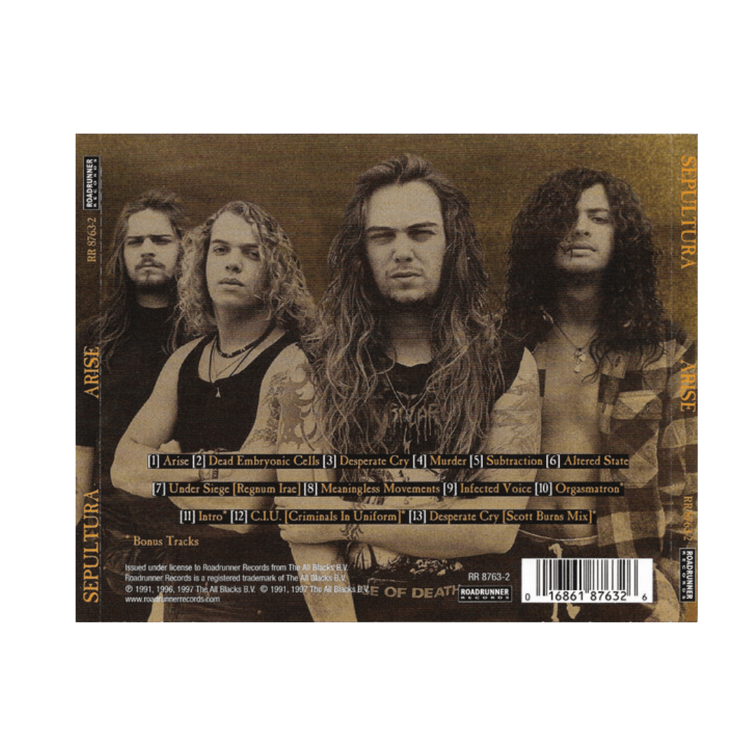 Sepultura - Arise - CD2