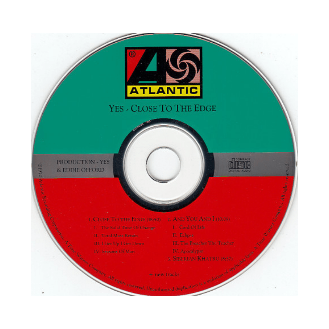 Yes Close To The Edge cd3