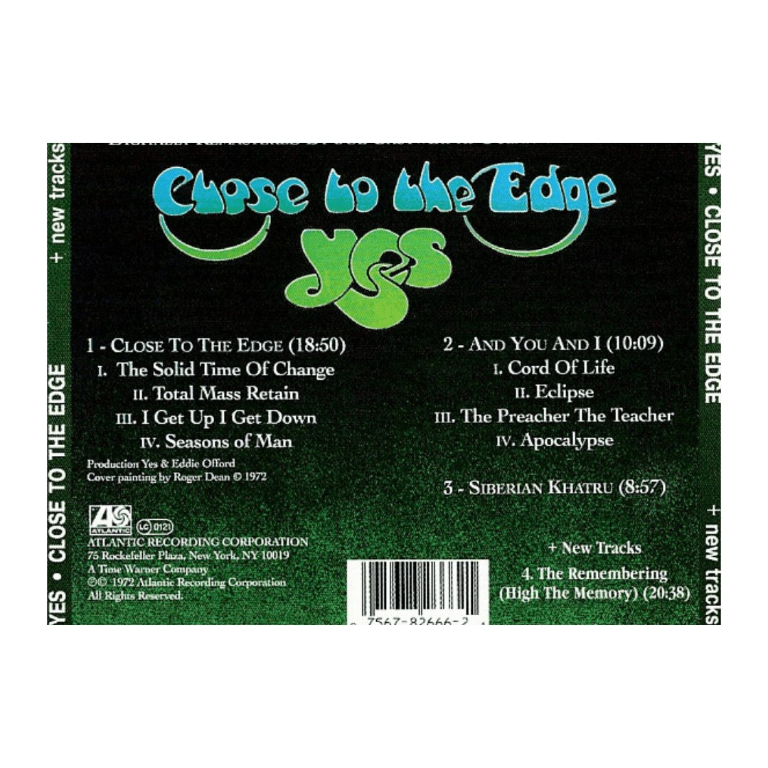 Yes Close To The Edge cd2