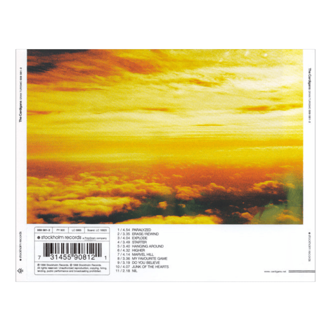 The Cardigans Gran Turismo Cd2