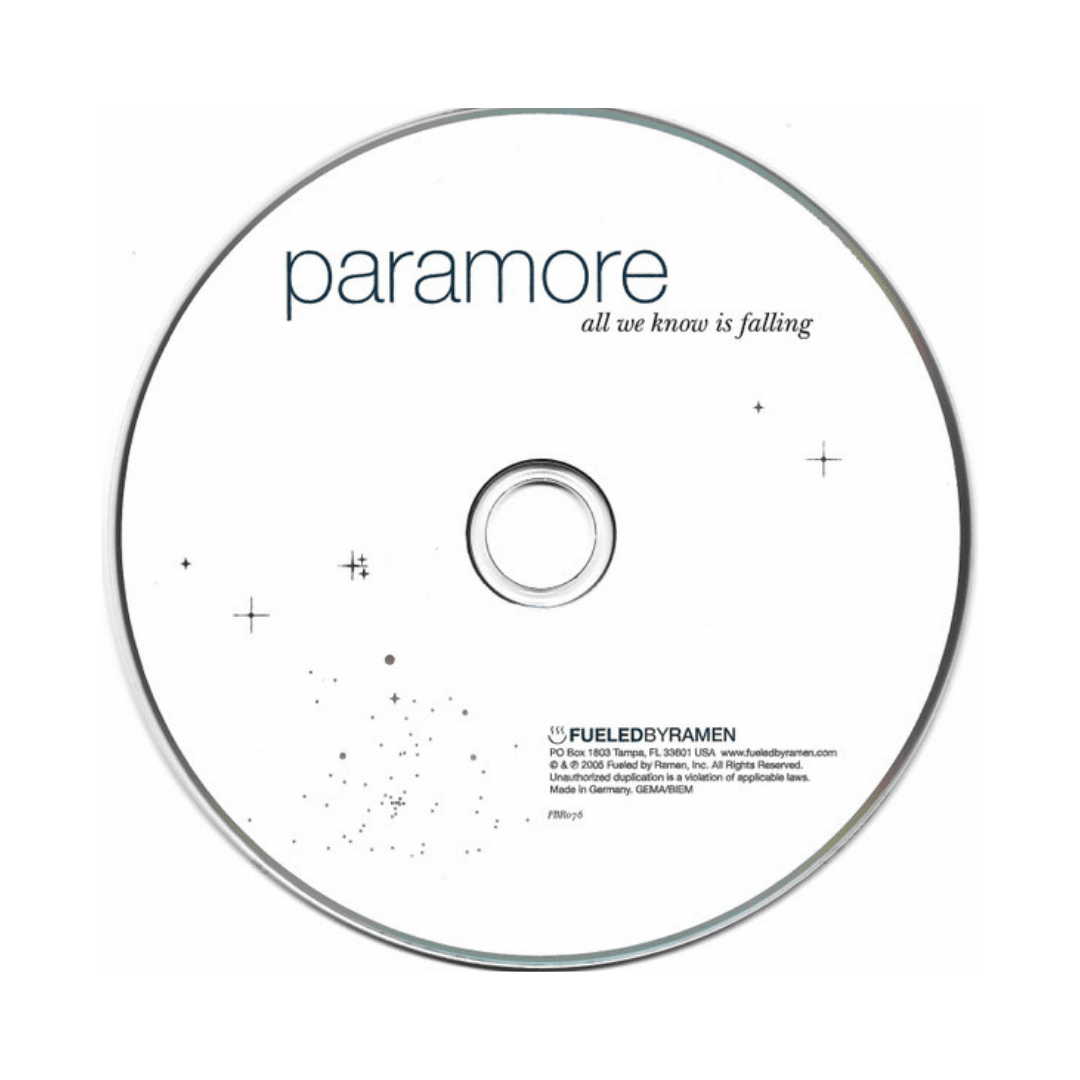 Paramore All We Know Is Falling cd3