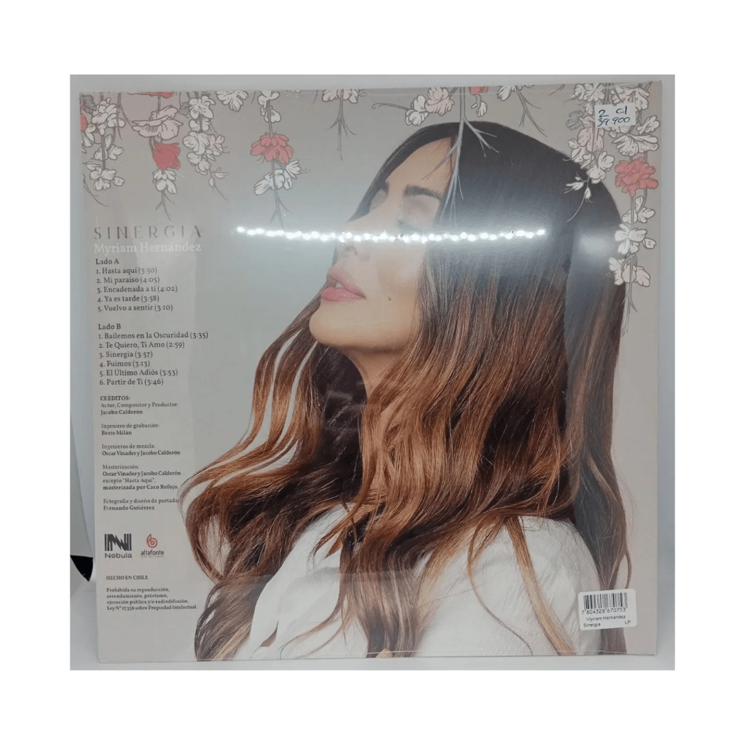 Myriam Hernandez Sinergia Vinilo3