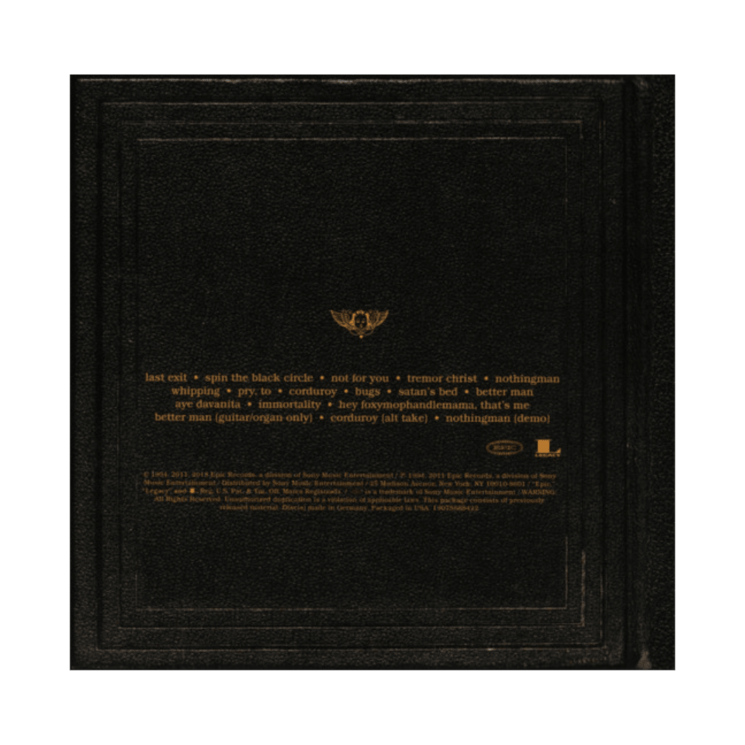 Pearl Jam Vitalogy CD2