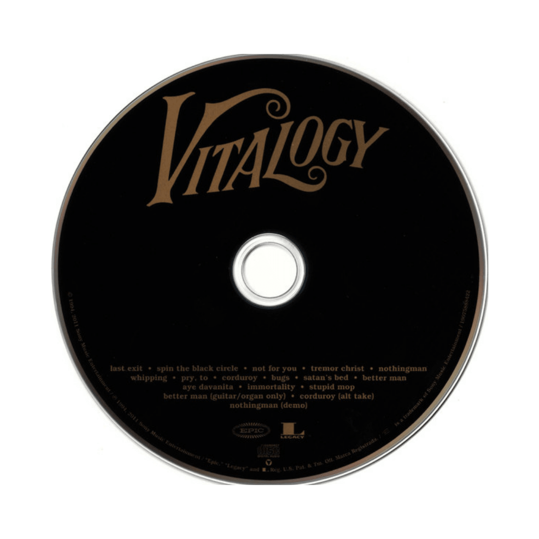 Pearl Jam Vitalogy CD3