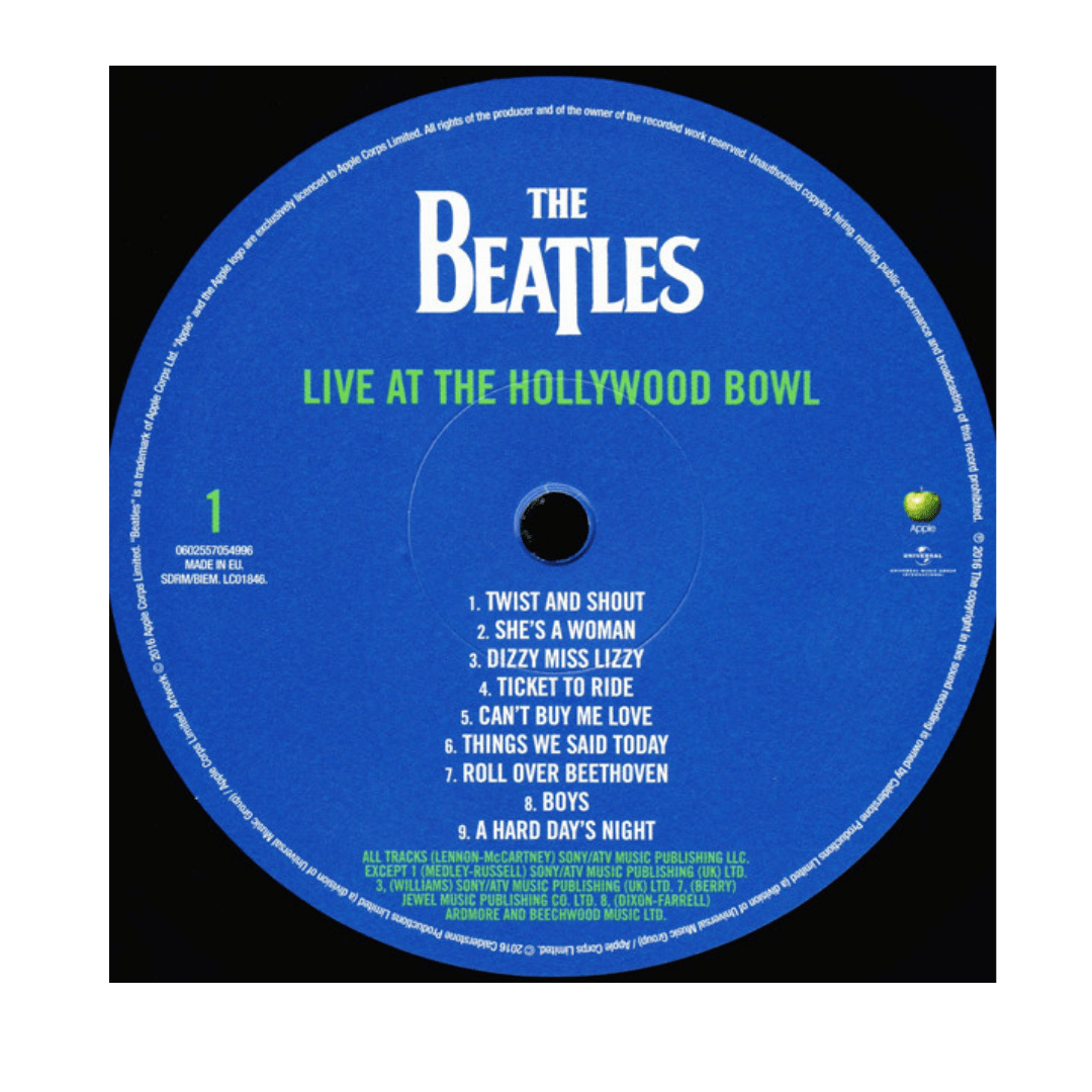 The Beatles Live At The Hollywood Bowl Vinilo3