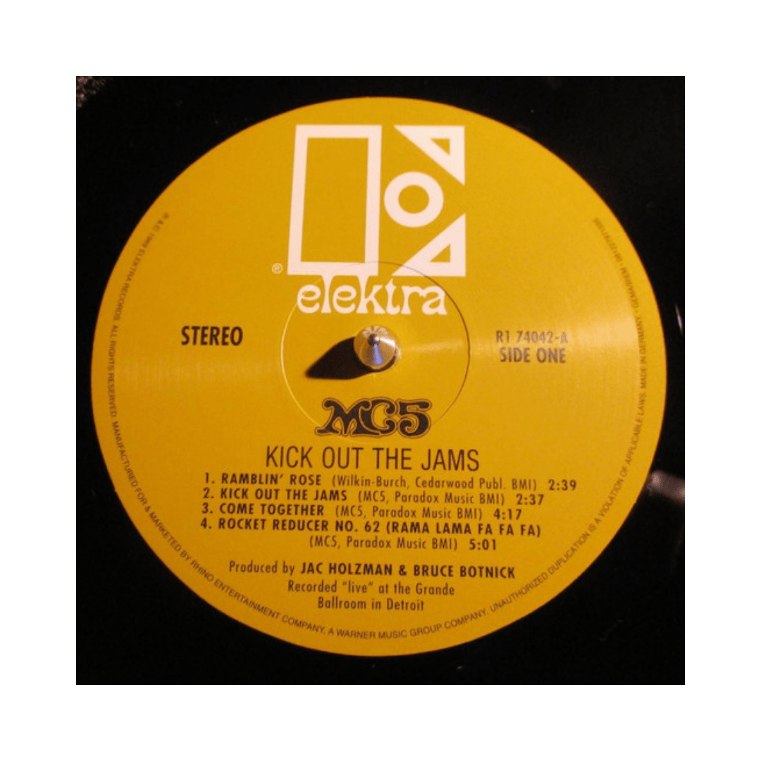 Mc5 Kick Out The Jams Vinilo4