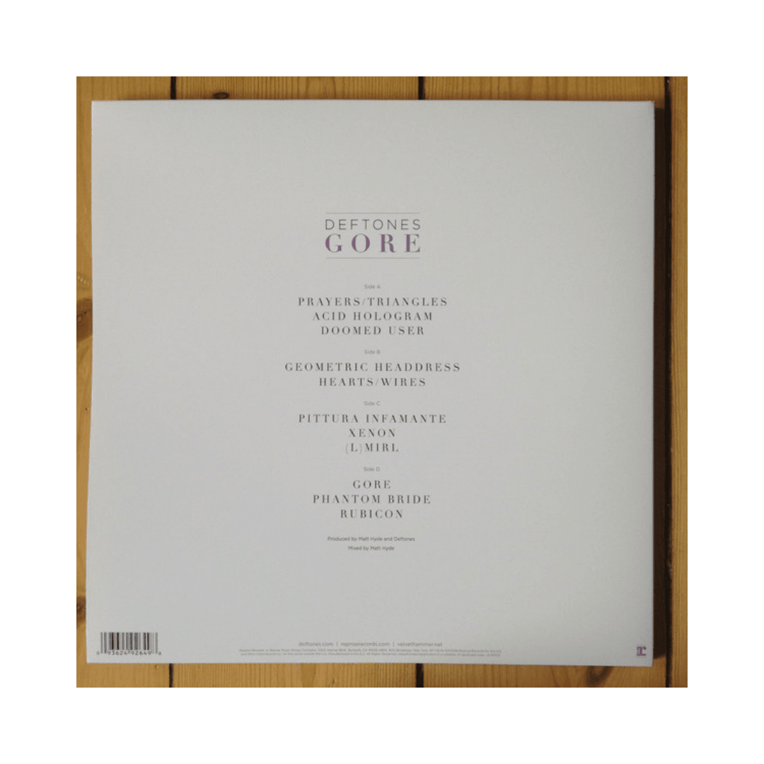 Deftones Gore Vinilo2