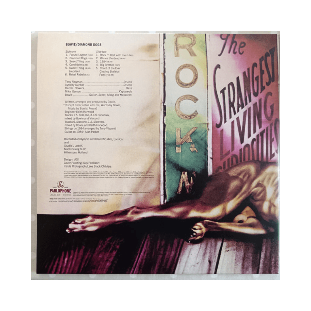 David Bowie Diamond Dogs Vinilo2