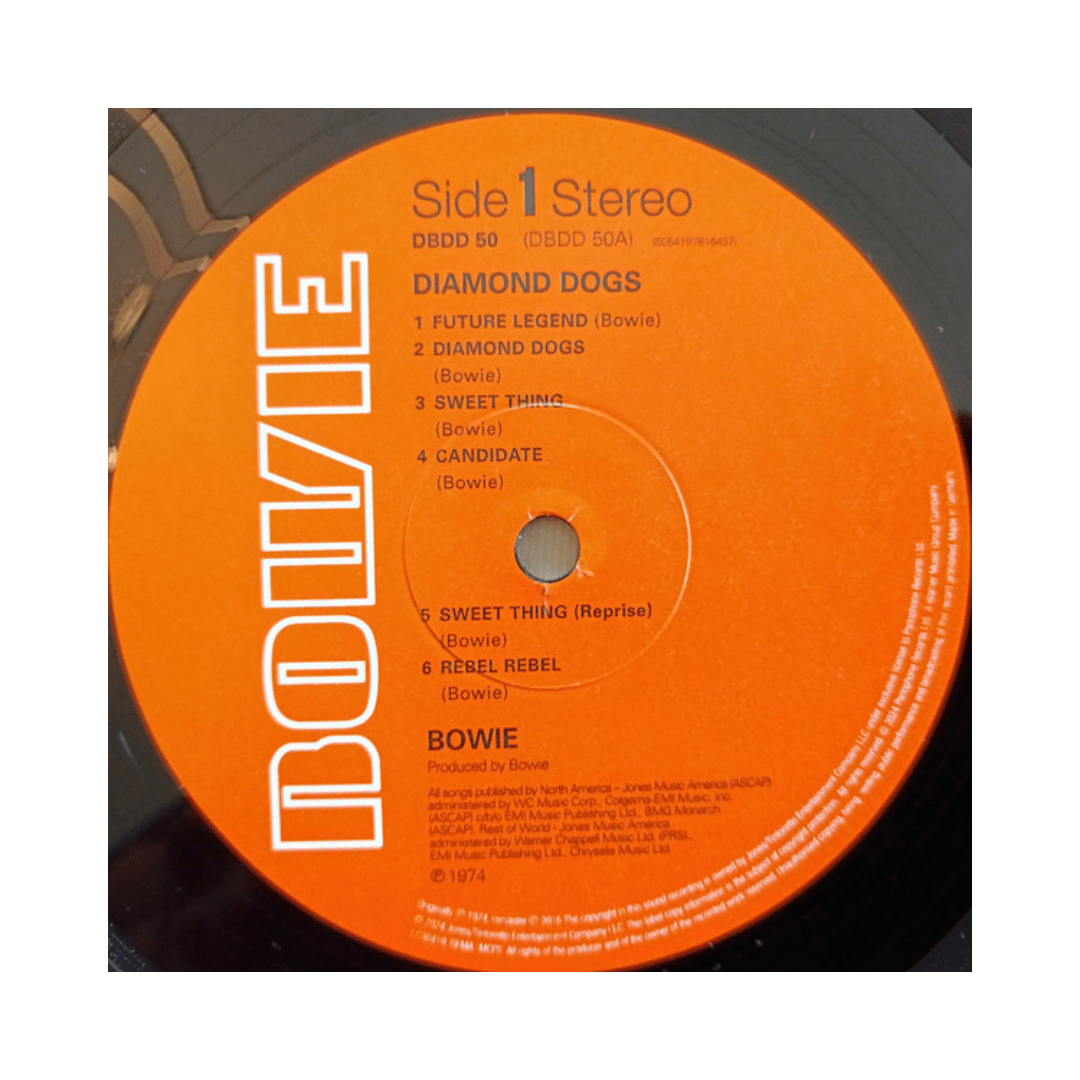 David Bowie Diamond Dogs Vinilo4