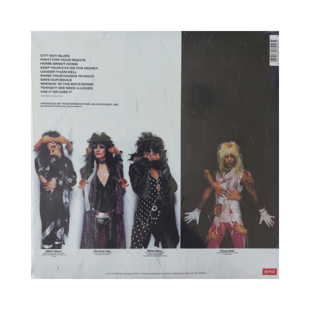 Mötley Crüe Theatre Of Pain Vinilo2
