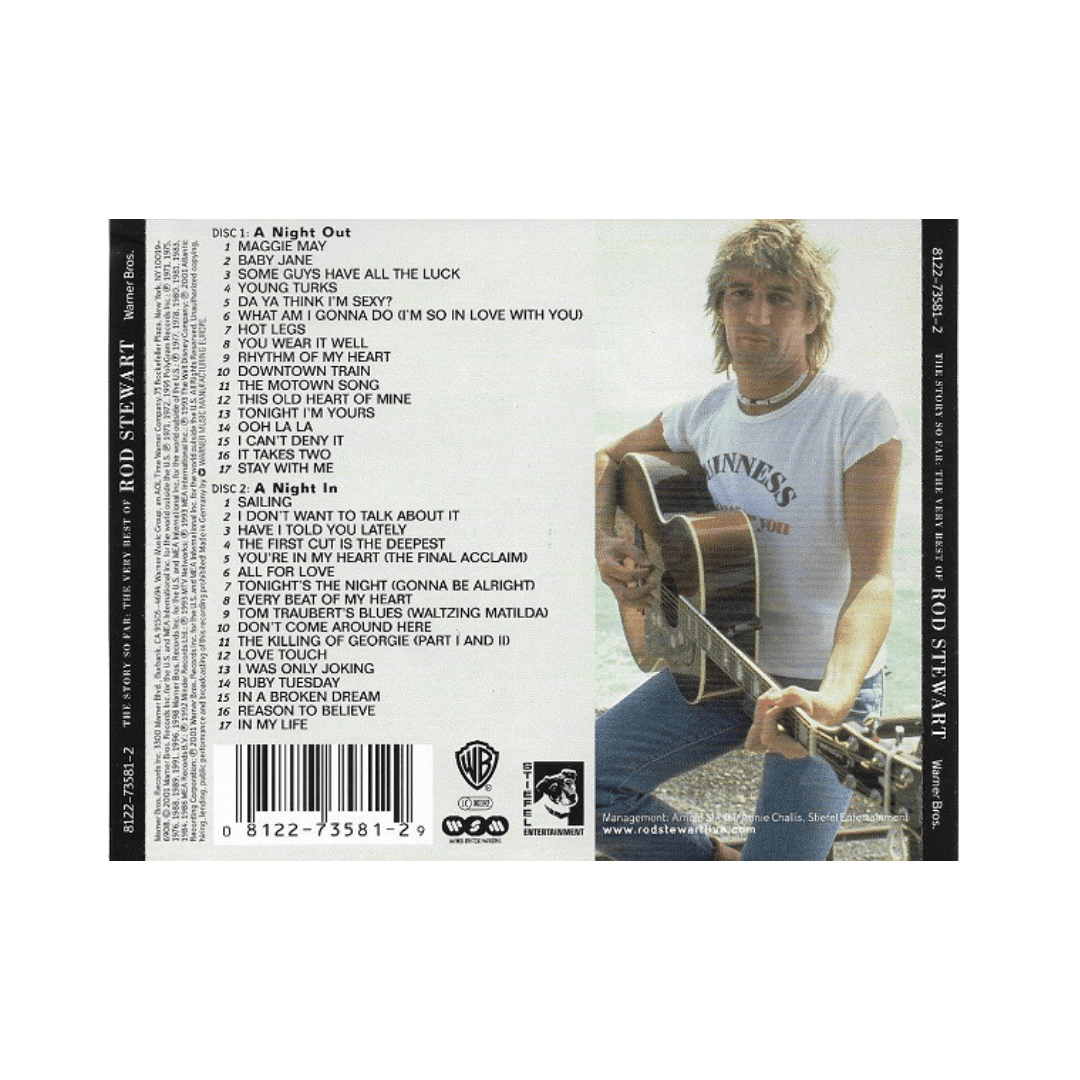 Rod Stewart The Story So Far Very Besf Of 2 Faces CD2
