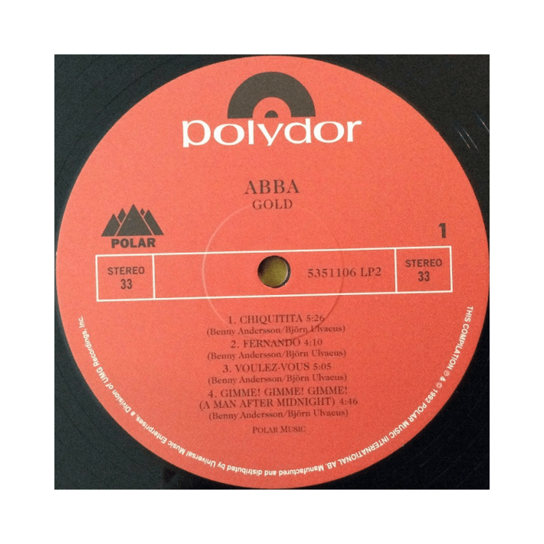 Abba Gold - Gretates Hits Vinilo4