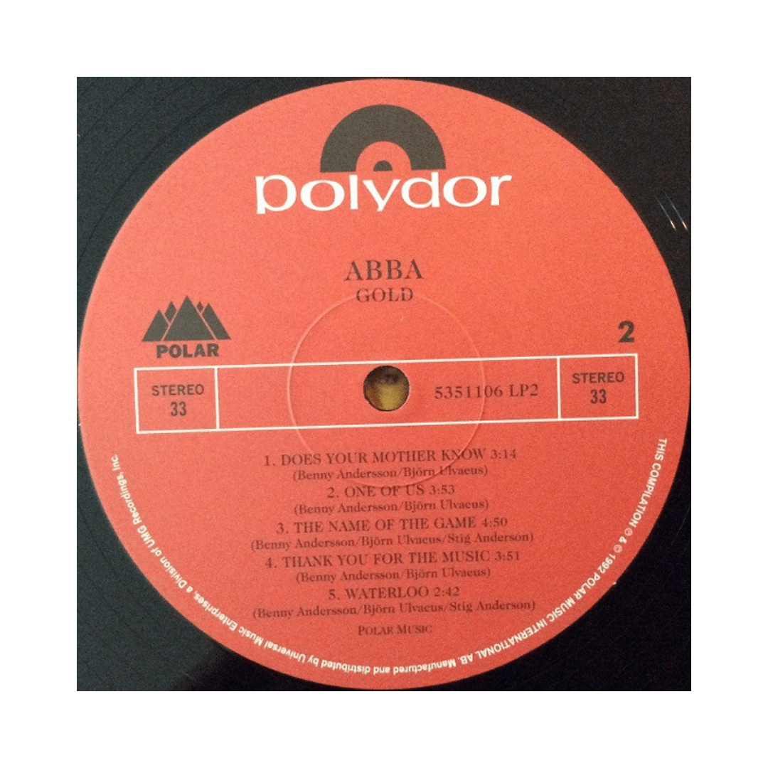 Abba Gold - Gretates Hits Vinilo5