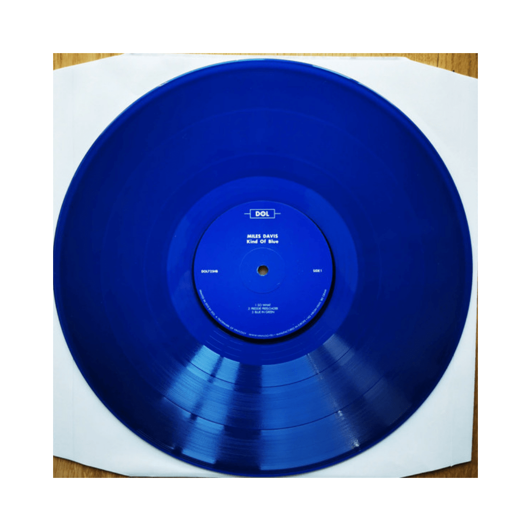 Miles Davis Kind Of Blue Color Vinilo2