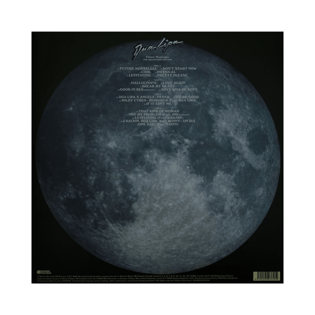 Dua Lipa Future Nostalgia (the Moonlight Edition) Vinilo2