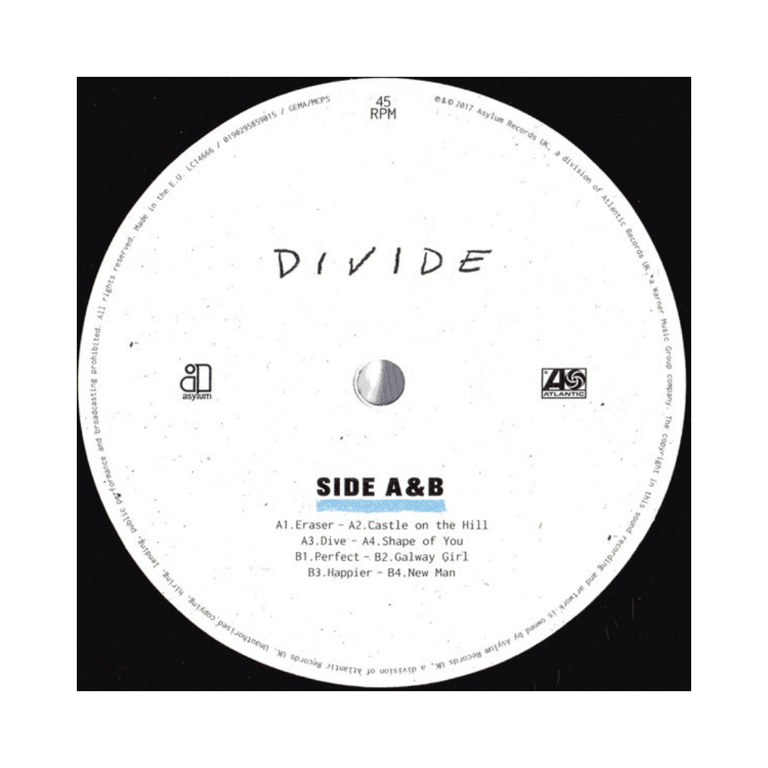 Ed Sheeran Divide Vinilo3