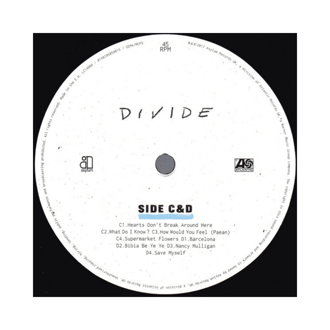 Ed Sheeran Divide Vinilo5