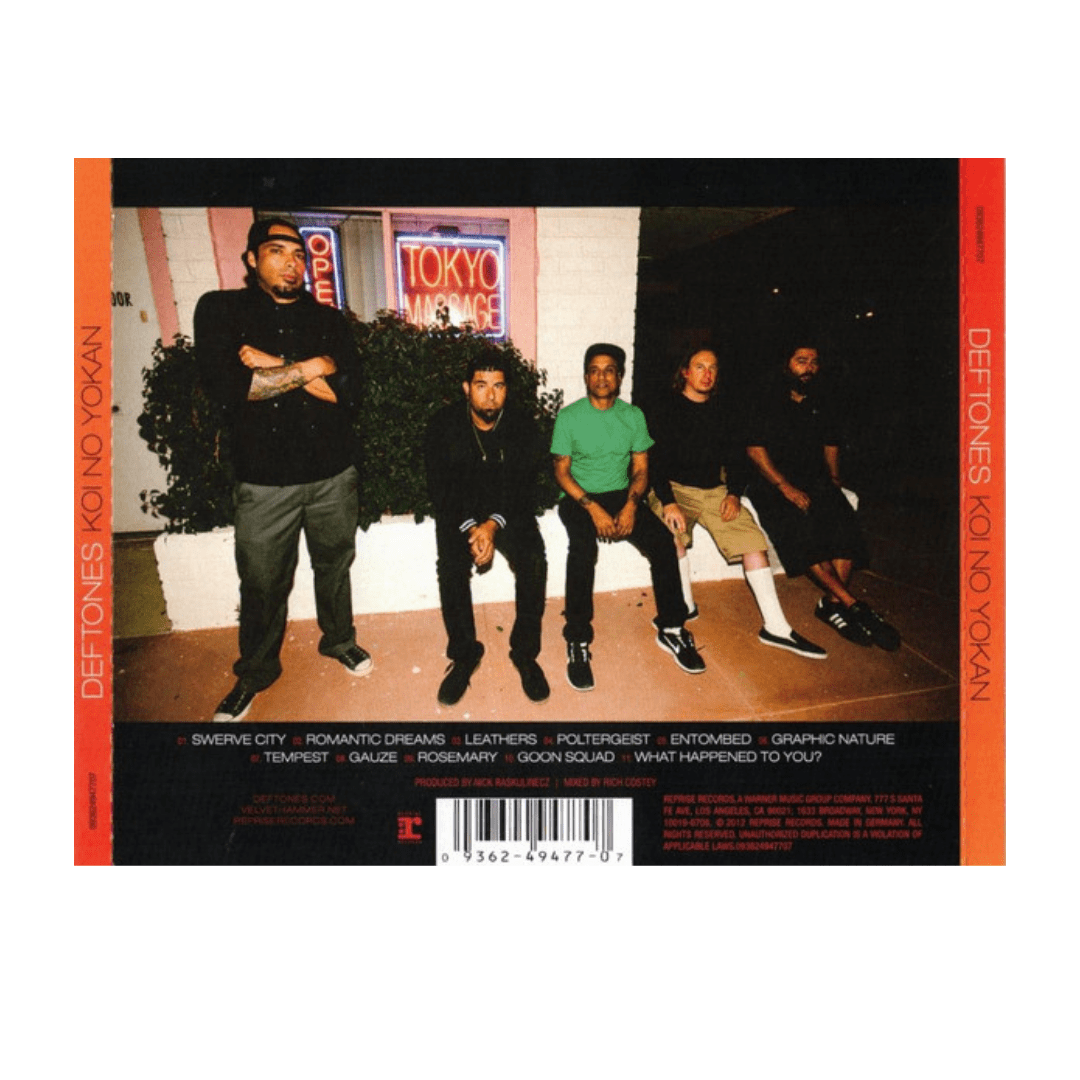 Deftones Koi No Yokan Cd2