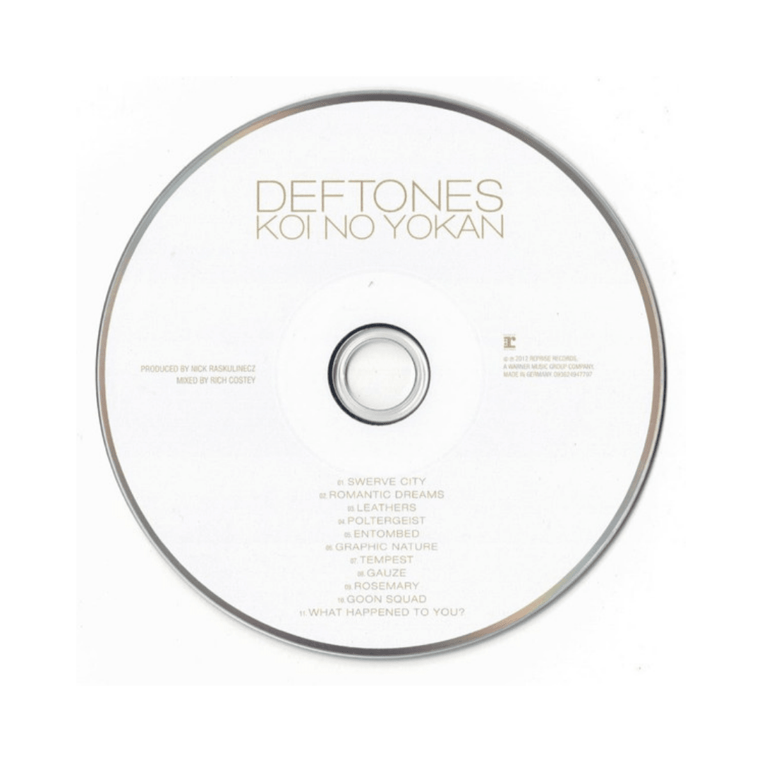 Deftones Koi No Yokan Cd3