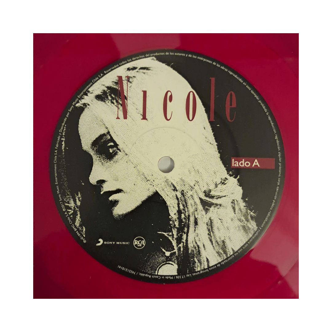 Vinilo Nicole Esperando Nada3