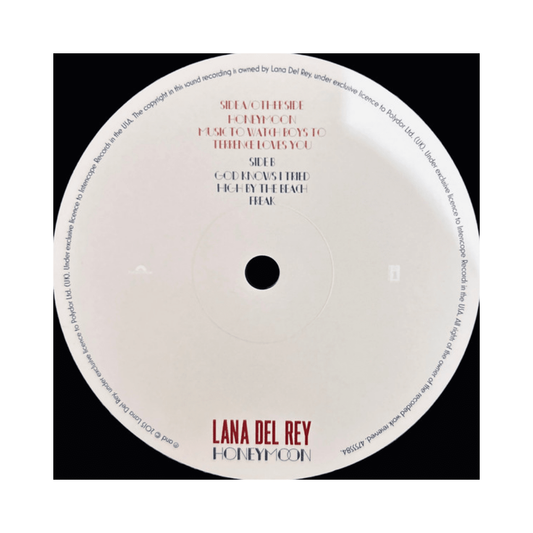 Lana Del Rey Honeymoon Vinilo4
