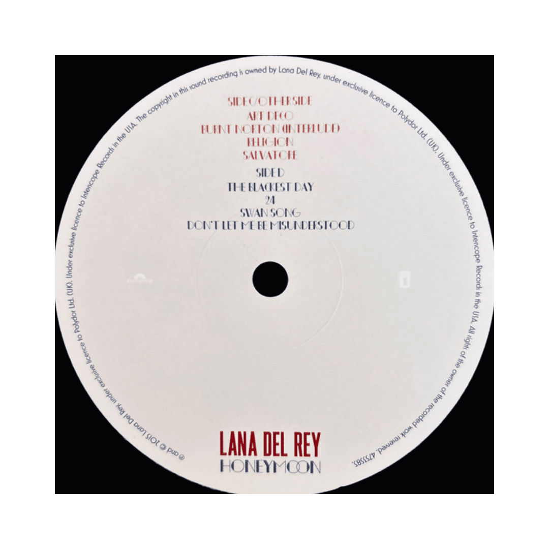 Lana Del Rey Honeymoon Vinilo6