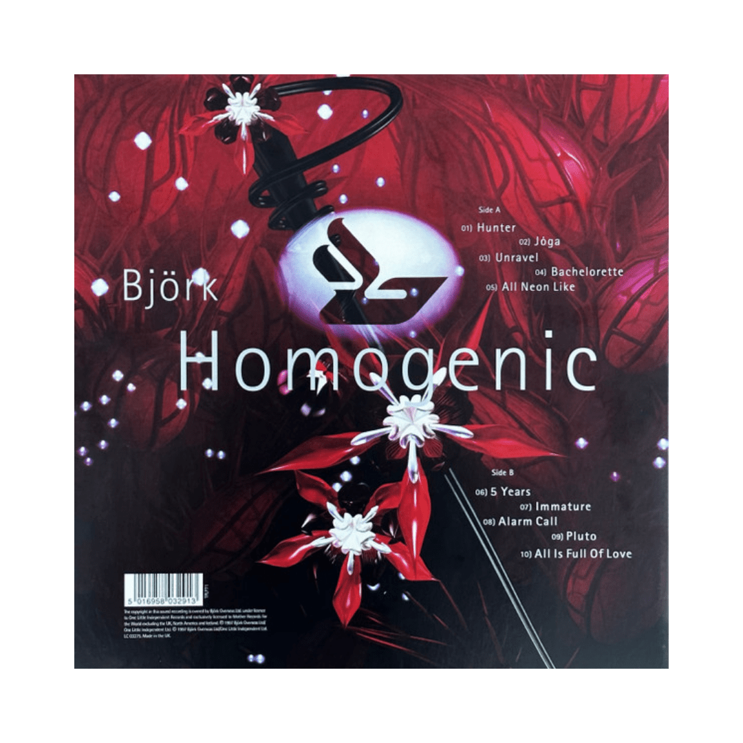 Bjork Homogenic Vinilo2