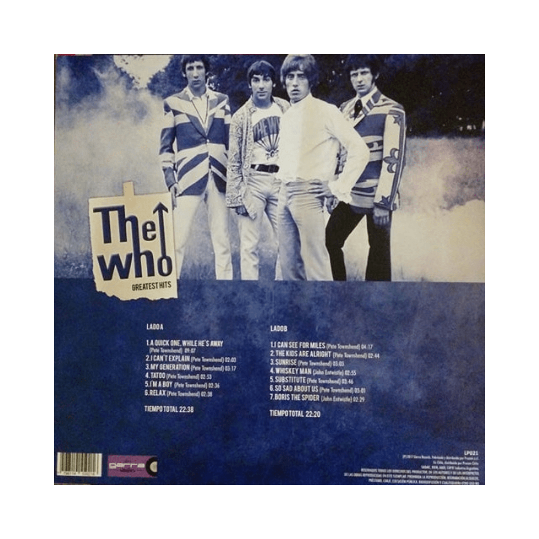 The Who Greatest Hits Vinilo2