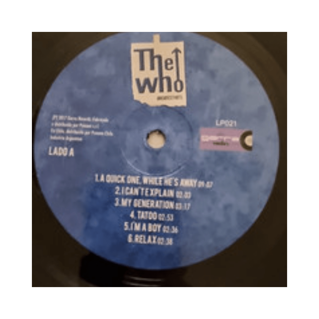 Vinilo The Who Greatest Hits3