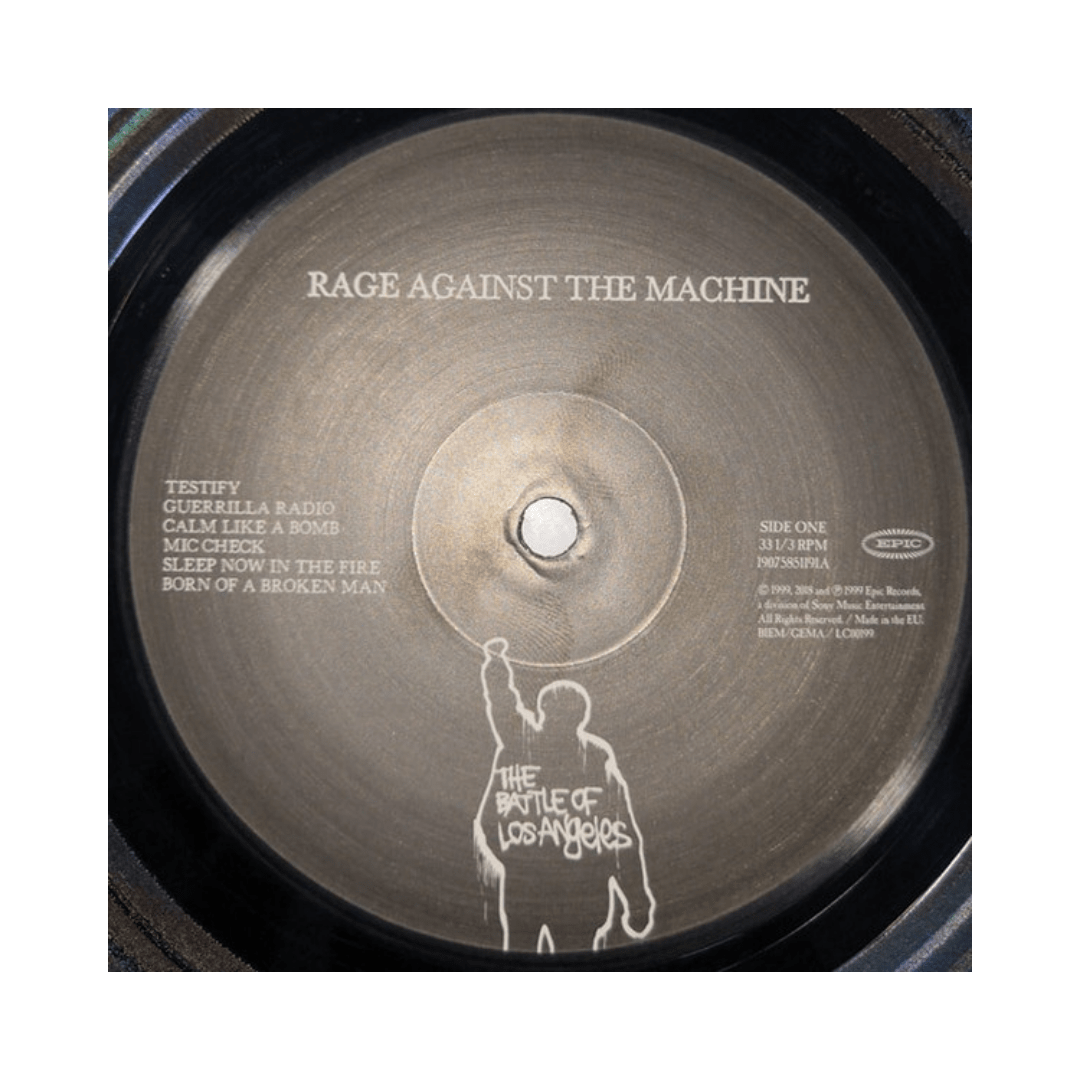 Vinilo RAGE AGAINST THE MACHINE BATTLE OF LOS ANGELES (180G VINYL)3