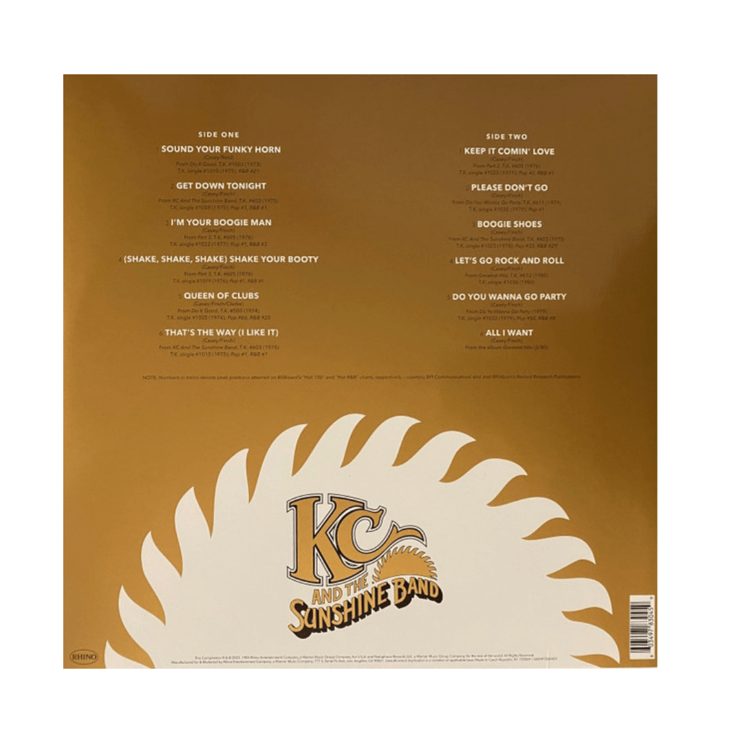 Kc And The Sunshine Band The Best Of Kc Vinilo2