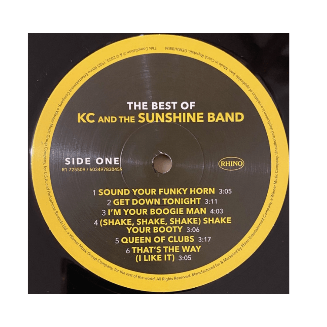 Kc And The Sunshine Band The Best Of Kc Vinilo3