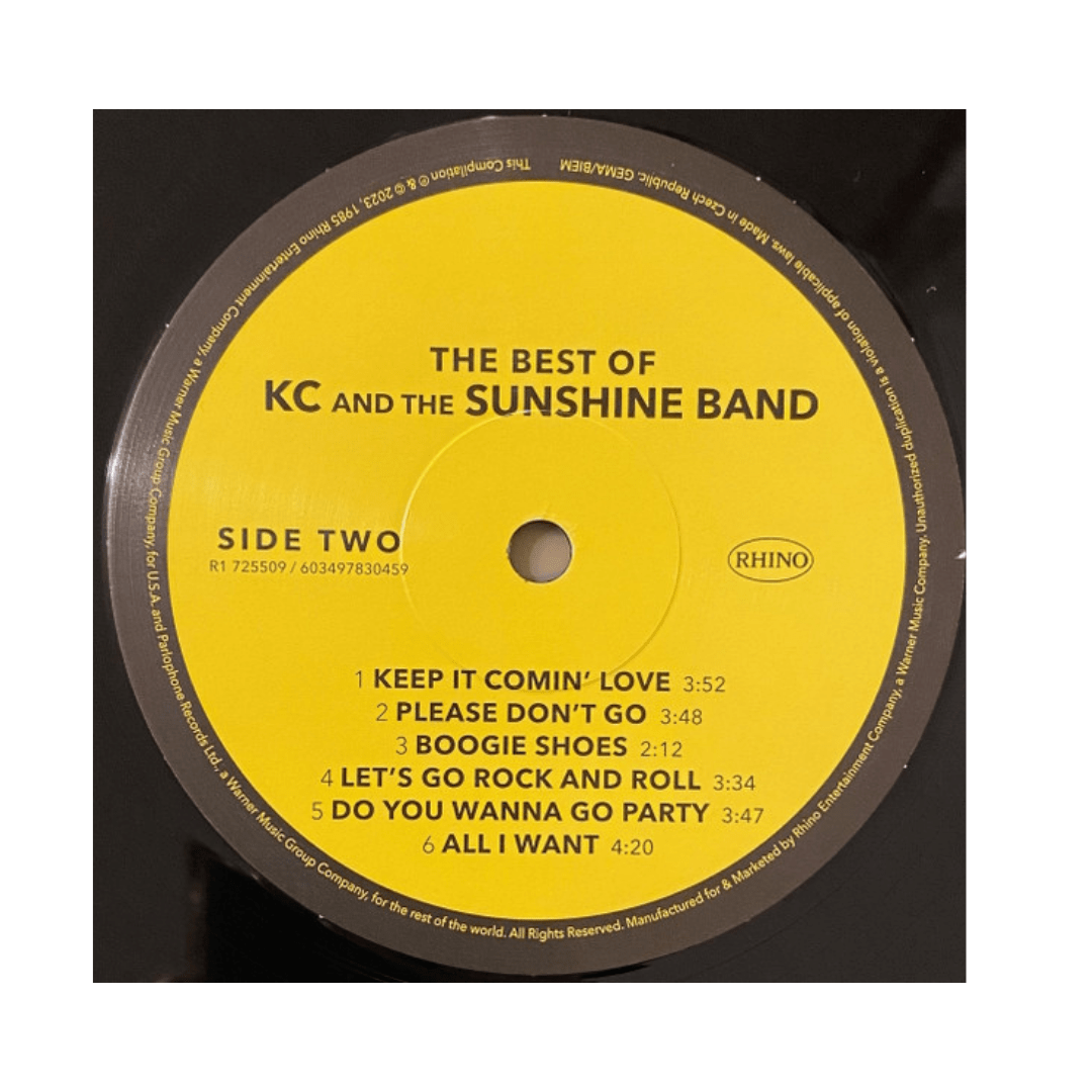 Kc And The Sunshine Band The Best Of Kc Vinilo4