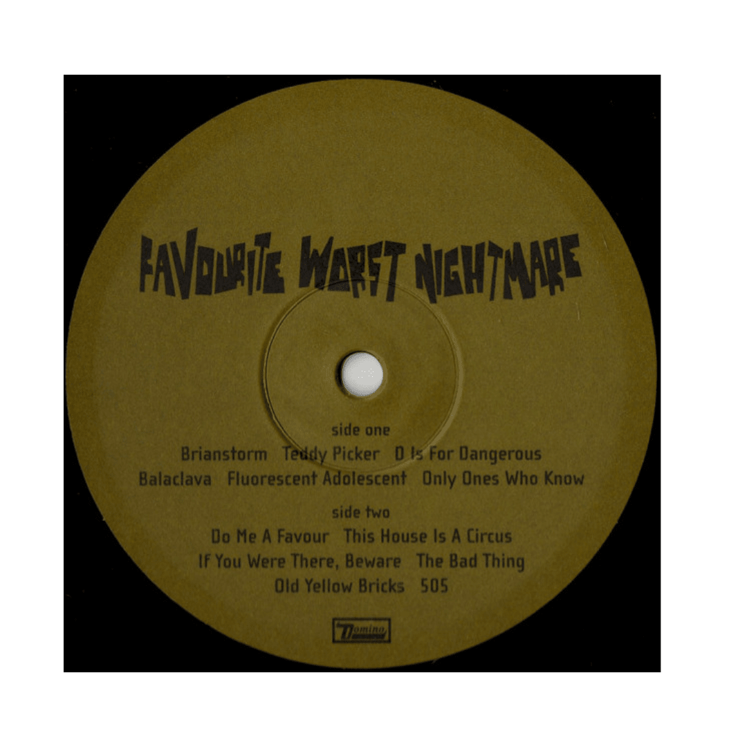 Arctic Monkeys Favourite Worst Nightmare Vinilo3