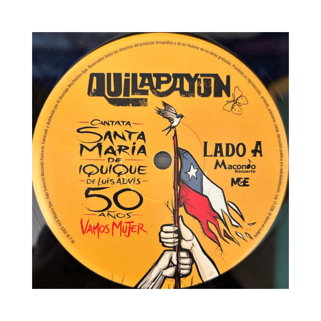 Quilapayún + Invitadas Cantata Santa María De Iquique Vinilo3